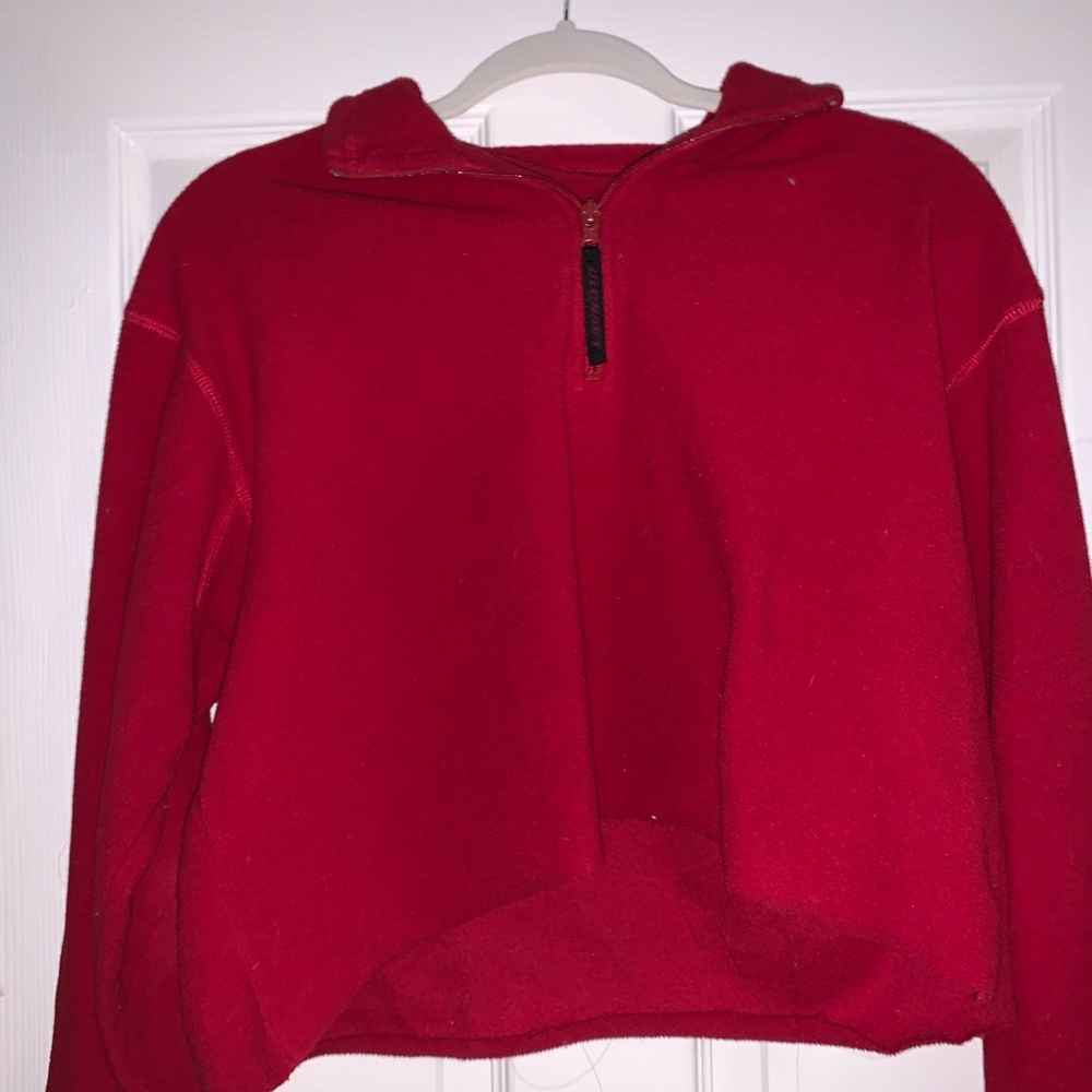 Cropped sweatshirt